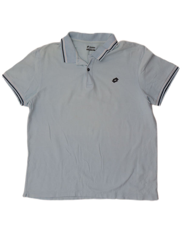 Polo Lotto Hombre XL Rayas Azules