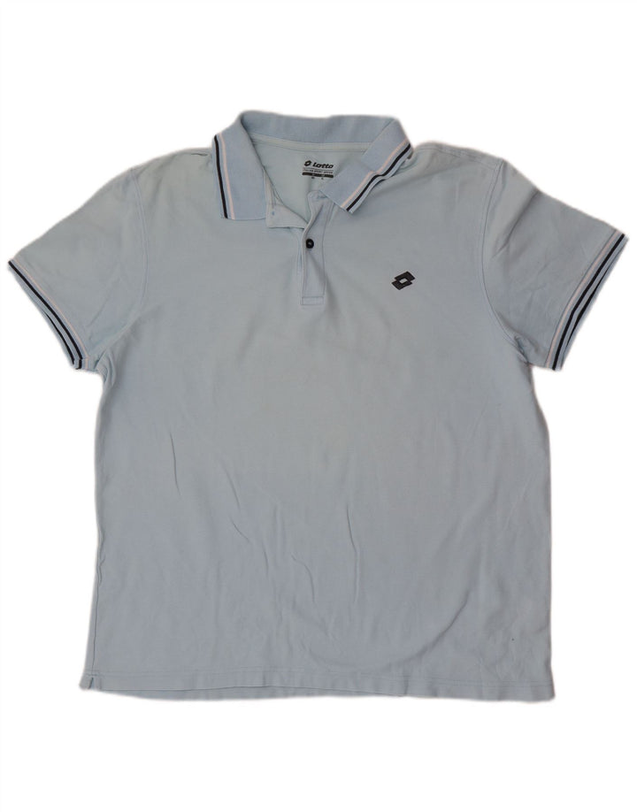 Polo Lotto Hombre XL Rayas Azules