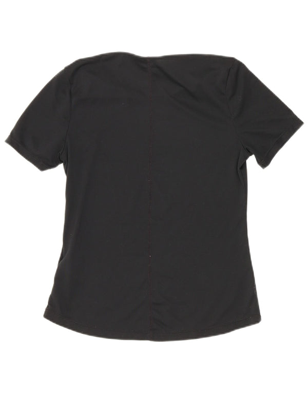 Nike Camiseta Dri Fit para niña 10-11 años Mediana Negro Poliéster