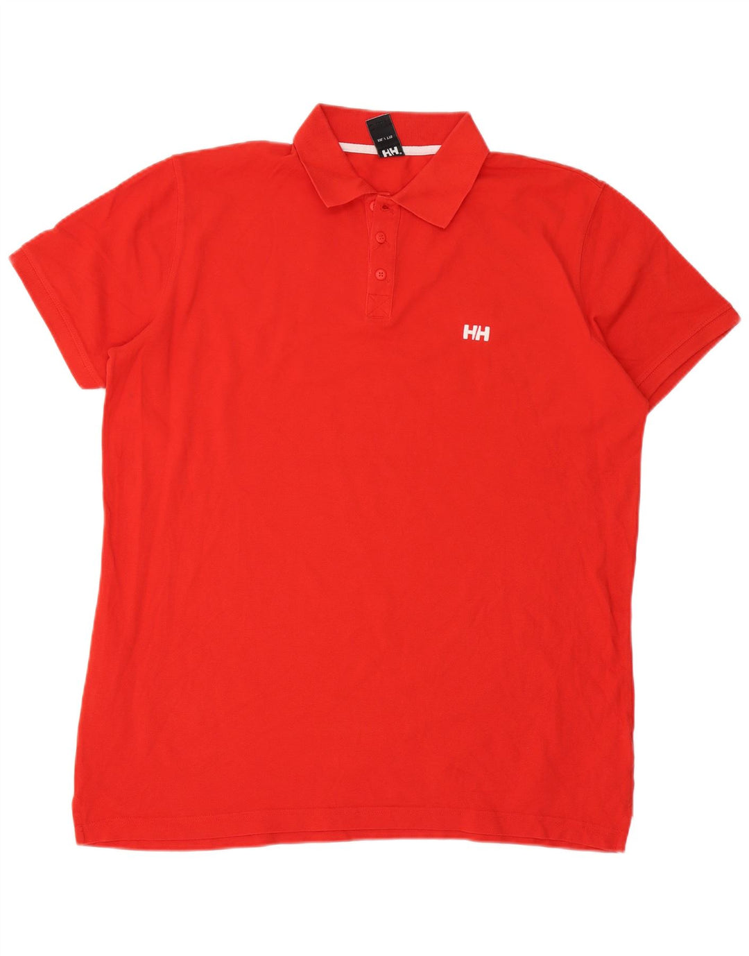 Helly Hansen Polo Hombre 2XL Algodón Rojo