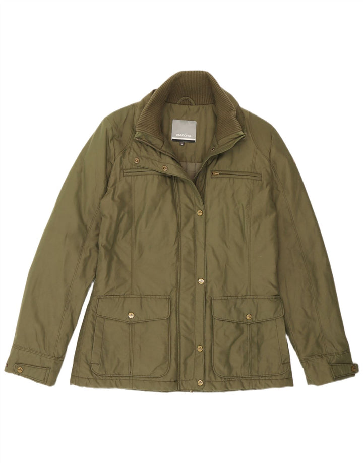 Diadora Chaqueta utilitaria para mujer UK 44 Algodón caqui mediano