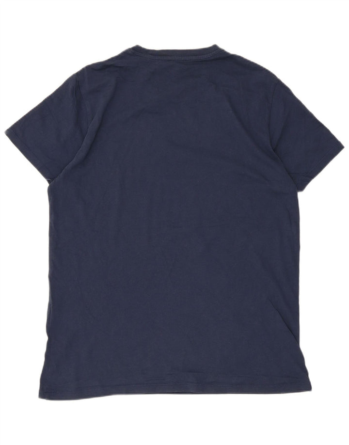 Dockers Camiseta Gráfica Caquis Para Hombre Top Algodón Azul Marino Mediano