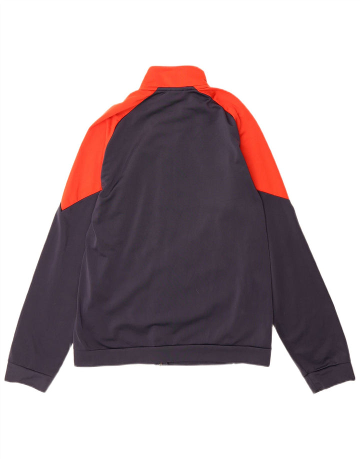 Puma Boys Graphic Chándal Top Chaqueta 15-16 Años Azul Marino Poliéster