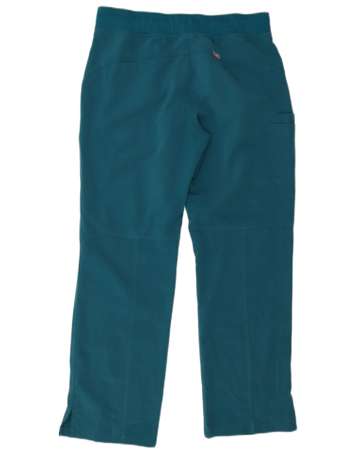 Pantalón cargo recto para mujer Figs Medium W30 L28 Poliéster azul