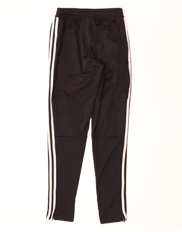 ADIDAS Pantalones de chándal para mujer UK 6 XS Negro Poliéster