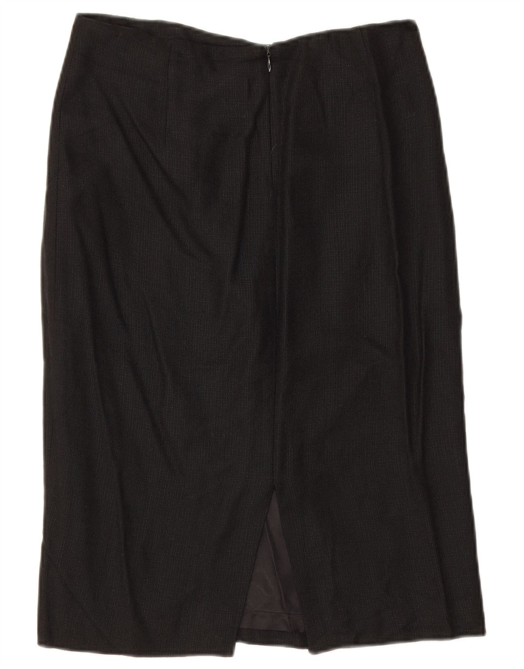 Zara Falda Recta Mujer EU 38 Small W28 Rayón Negro