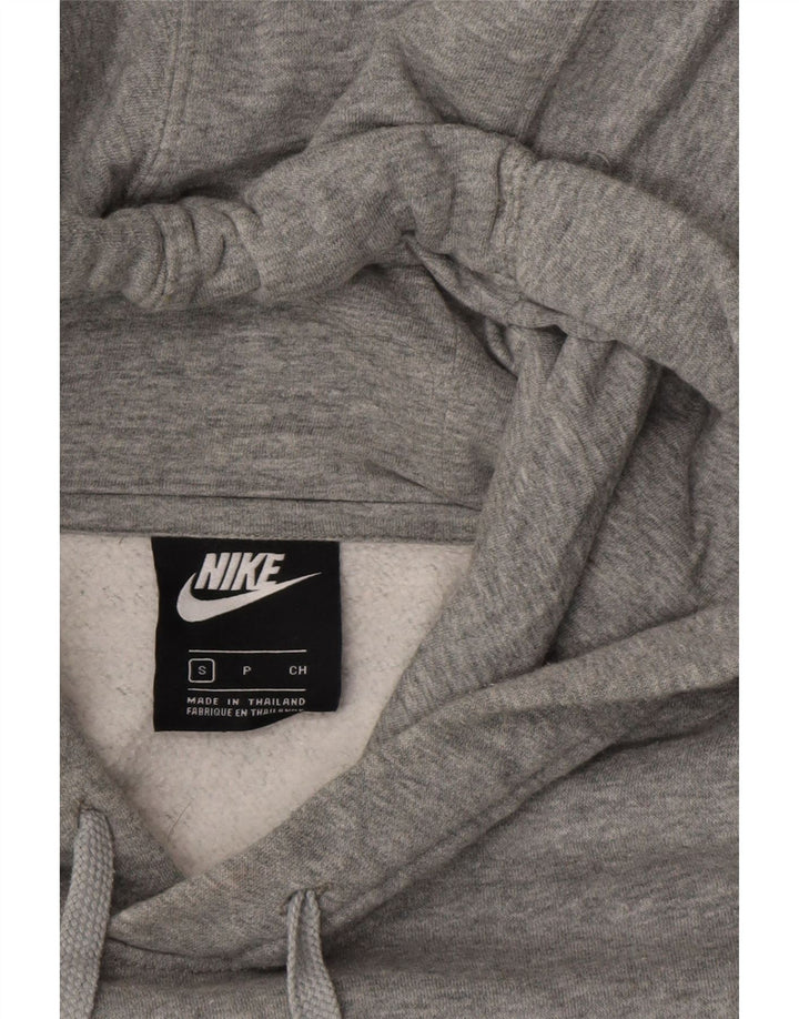 NIKE Mens Hoodie Jumper Small Grey Cotton Vintage Nike and Second-Hand Nike from Messina Hembry 