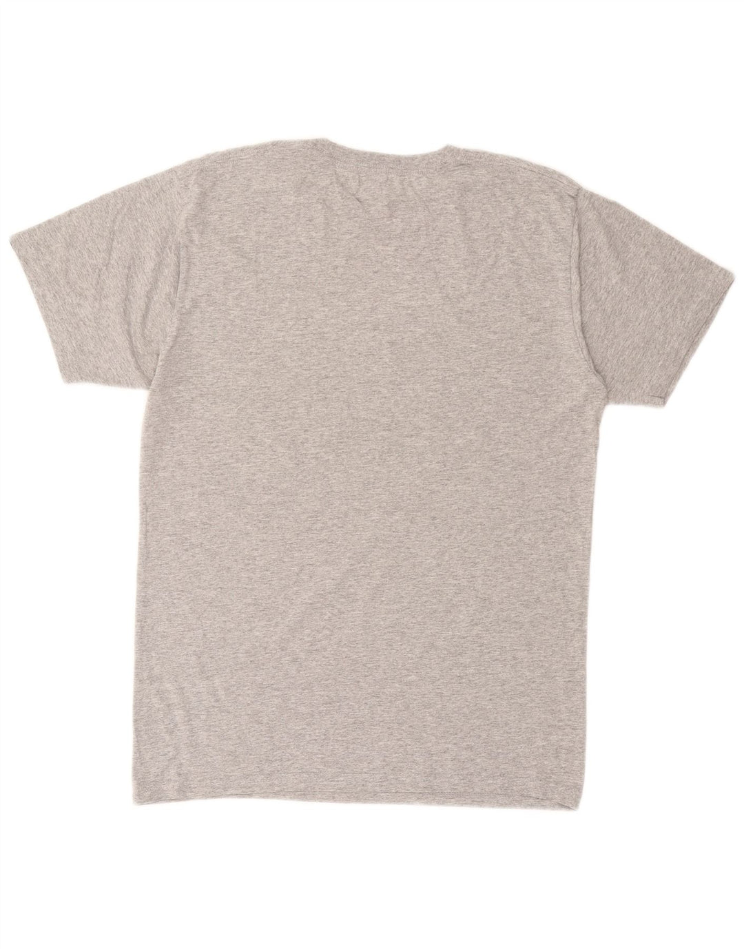 VANS Hombre Classic Fit Camiseta Top Algodón Gris Medio
