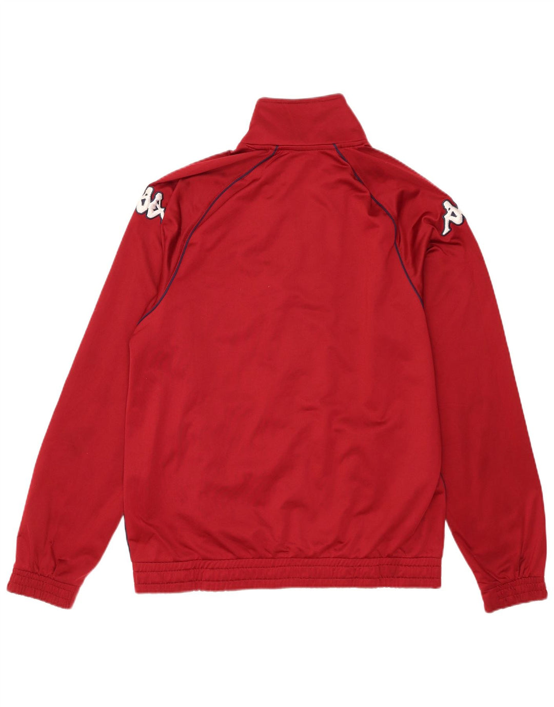 Kappa Hombre Chaqueta Top De Chándal Con Gráfico Grande Color Borgoña