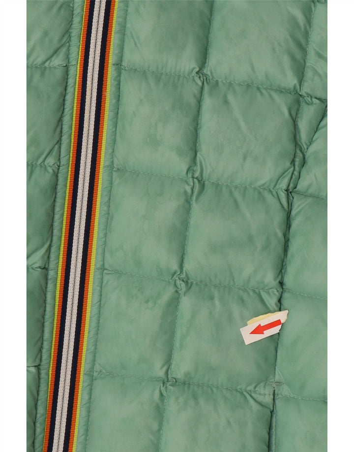 K-Way Chaqueta Acolchada Reversible Con Capucha Niña 11-12 Años Blanco Roto Poliamida