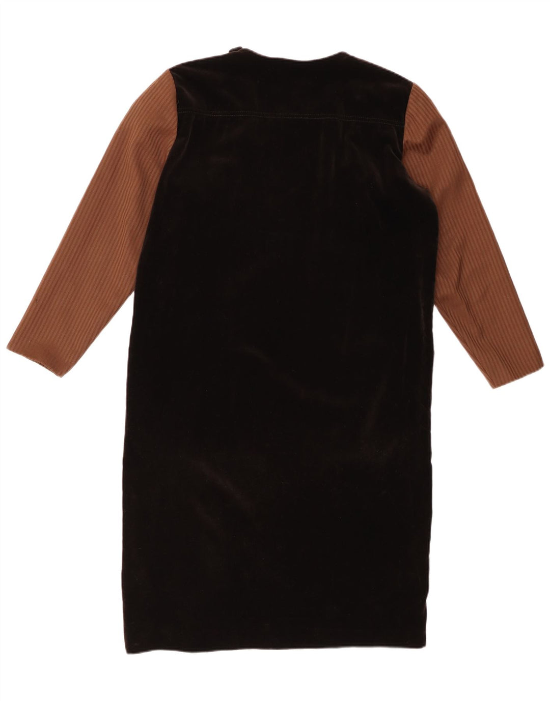 LORETTA DI LORENZO Vestido recto de manga 3/4 para mujer IT 42 Mediano Negro