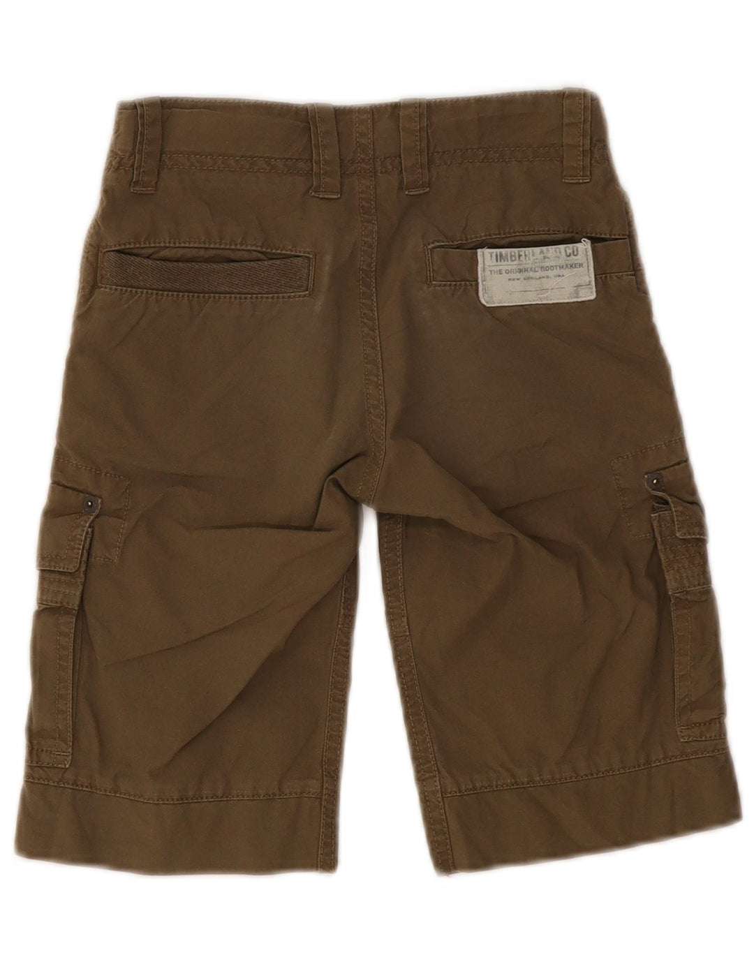 Timberland Pantalones cortos cargo para niños 7-8 años W20 Algodón caqui