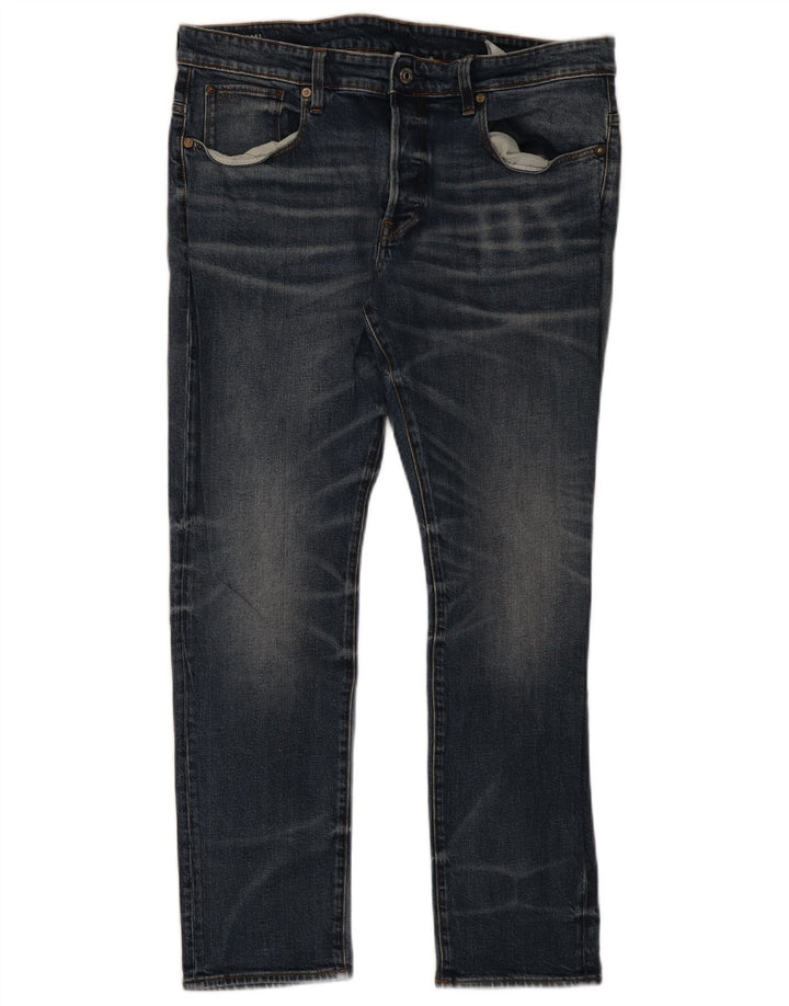 Vaqueros ajustados para hombre G-Star W36 L30 Algodón azul