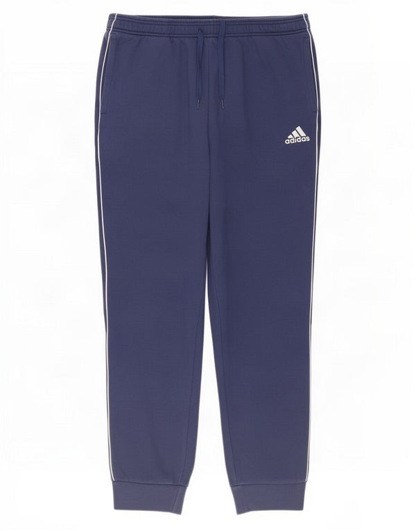 Adidas Hombre Pantalón Chándal Joggers XL Azul Marino Algodón