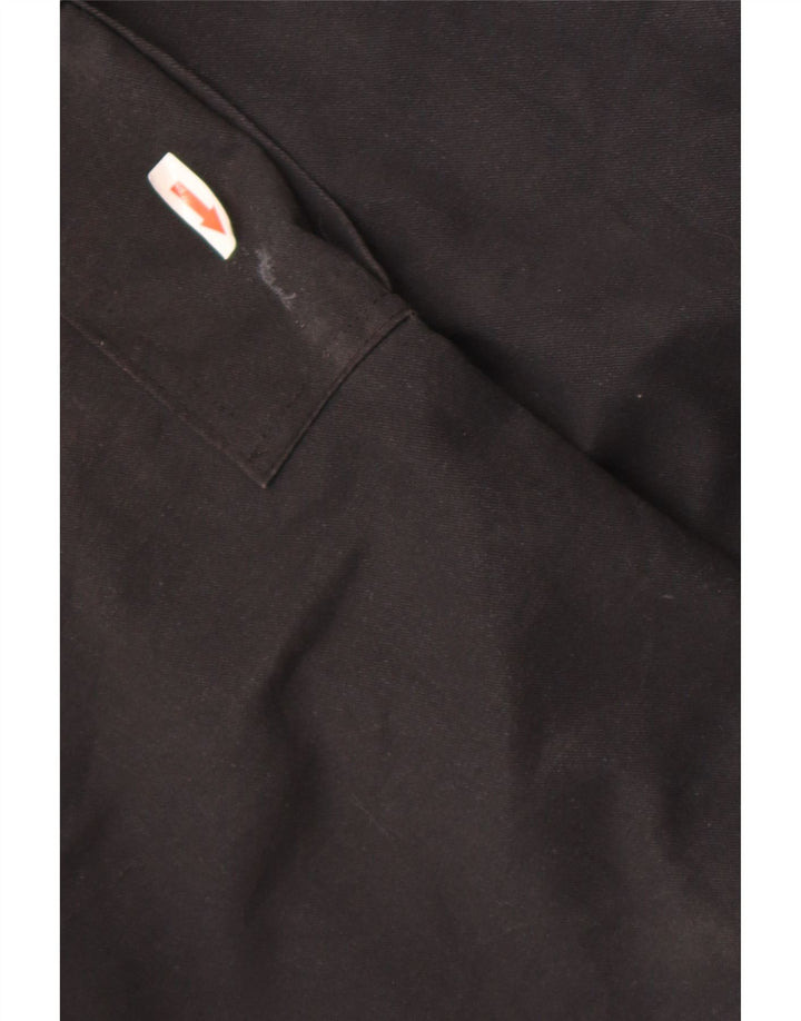 Dickies Pantalones cargo rectos de corte regular para hombre W34 L32 Poliéster negro