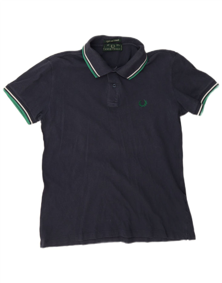 Fred Perry Polo Ligero Y Elástico De Algodón Azul Marino Medio Hombre