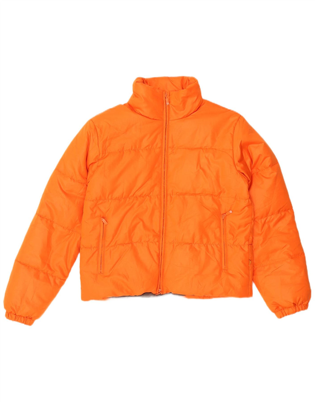 MAGGIE Chaqueta acolchada para mujer UK 44 Mediana Naranja Poliamida