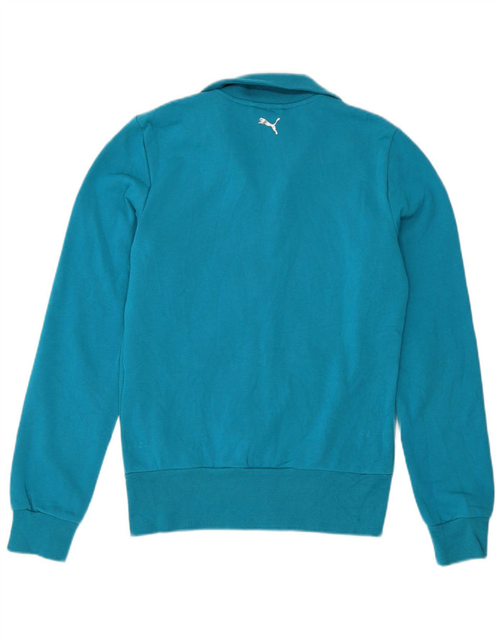 PUMA Chaqueta de chándal gráfica para mujer UK 8 Small Blue