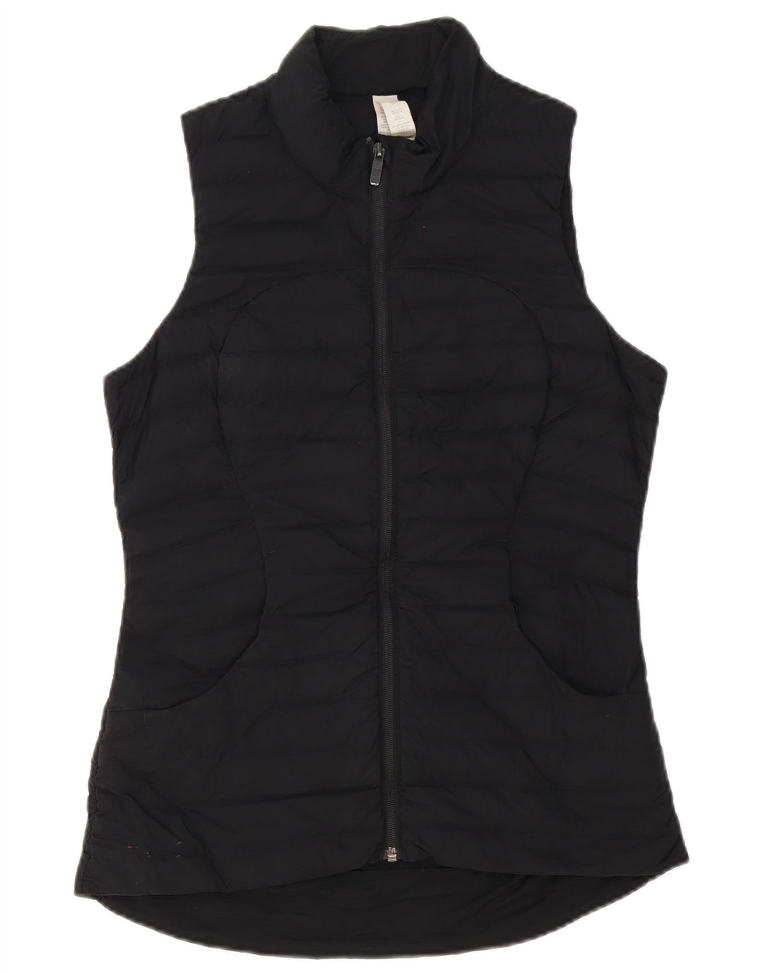 Lululemon Chaleco acolchado para mujer US 6 mediano negro poliéster