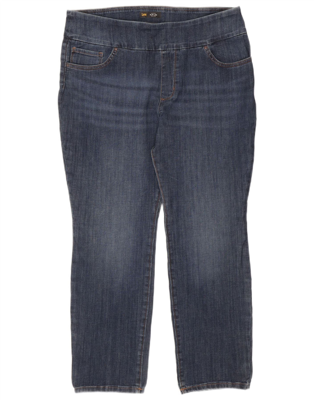 LEE Jeans ajustados para mujer Sculpting Mid Rise US 18 2XL W36 L29 Azul marino