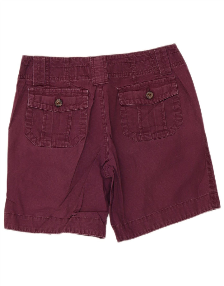 Eddie Bauer Pantalones cortos chinos para mujer US 4 Small W32 Algodón morado