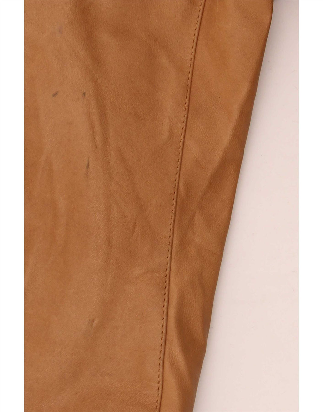 J.J.Scott Chaqueta de cuero para hombre IT 52 XL Beige