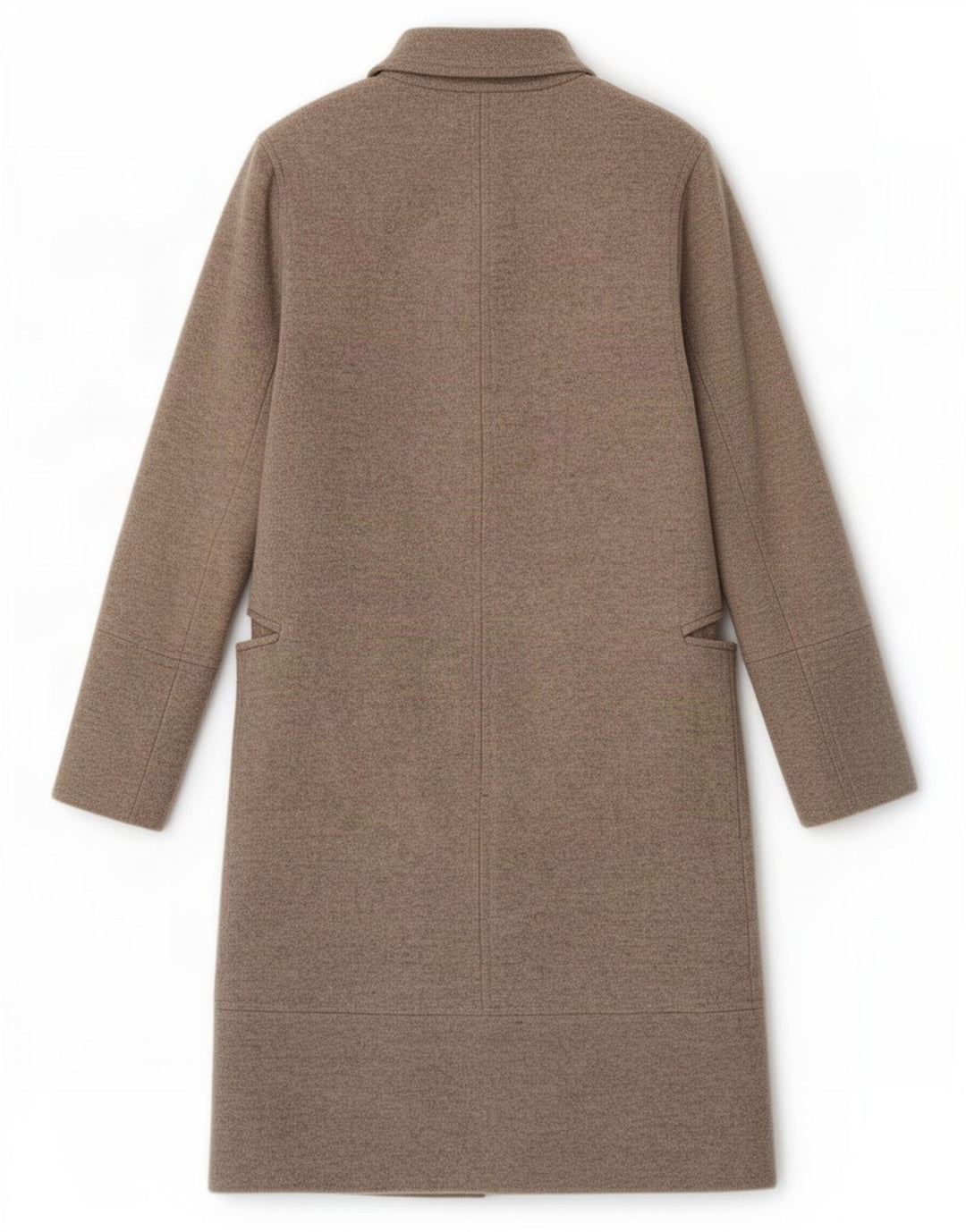 Abrigo Oasis Mujer UK 8 Small Lana Gris