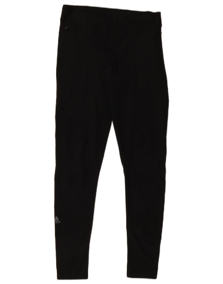 Adidas Leggings para mujer Reino Unido 12/14 Mediano Negro Poliéster