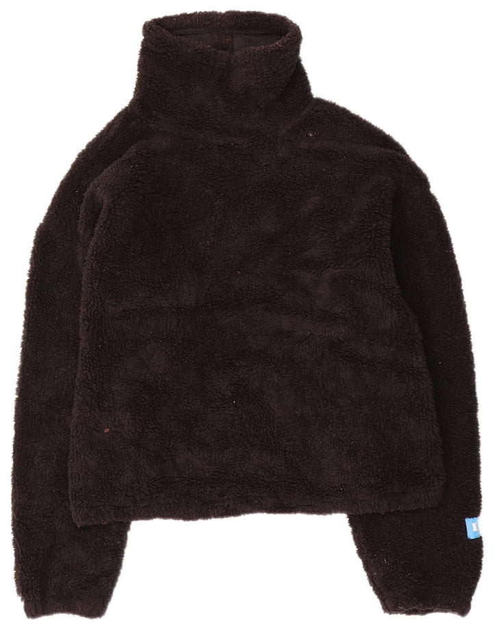 Levi's Jersey de forro polar extragrande para mujer UK 6 XS Poliéster negro