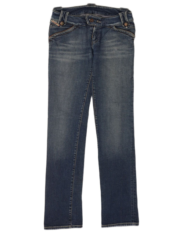 Diesel Mujer Vaqueros Slim De Talle Bajo W29 L32 Algodón Azul