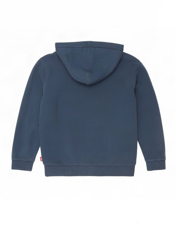 Superdry Hombre Vintage Graphic Sudadera Con Capucha Jumper XL Azul Marino Algodón