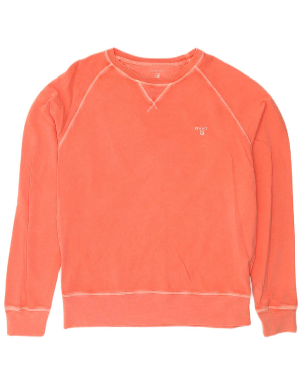 Gant Hombre Top Manga Larga Grande Rosa Algodón