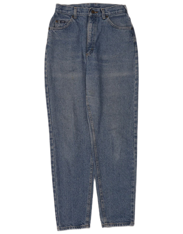 Vaqueros Cónicos De Talle Alto Para Mujer Lee W28 L30 Azul