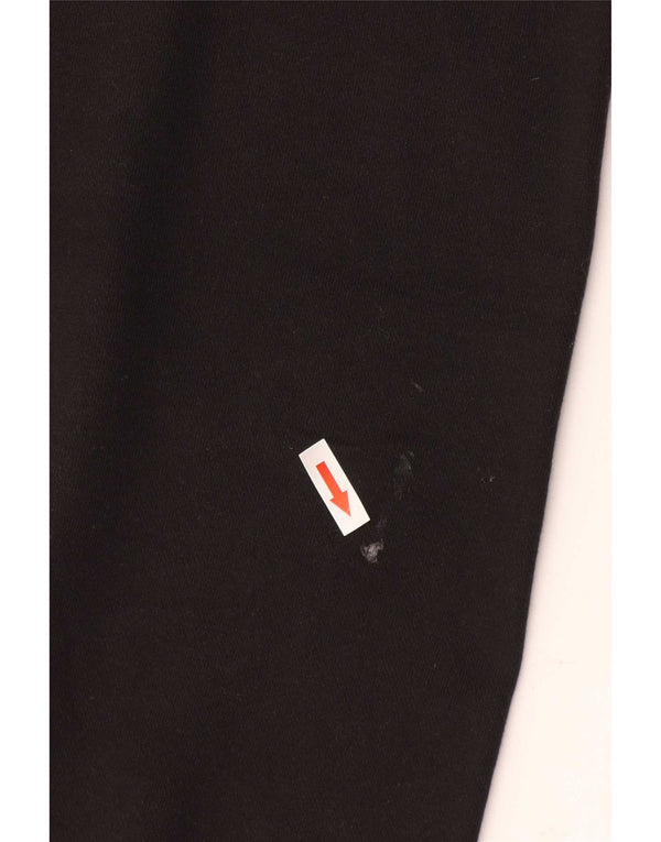 Vans Mujer Graphic Chándal Pantalones Joggers UK 10 Small Negro