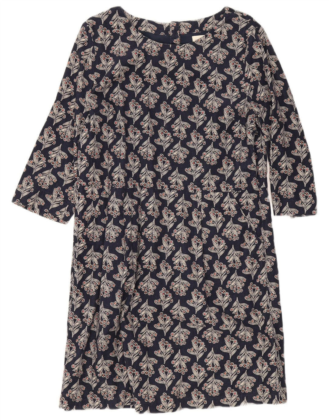 Seasalt Cornwall Vestido recto para mujer Reino Unido 40 Mediano Azul marino Floral