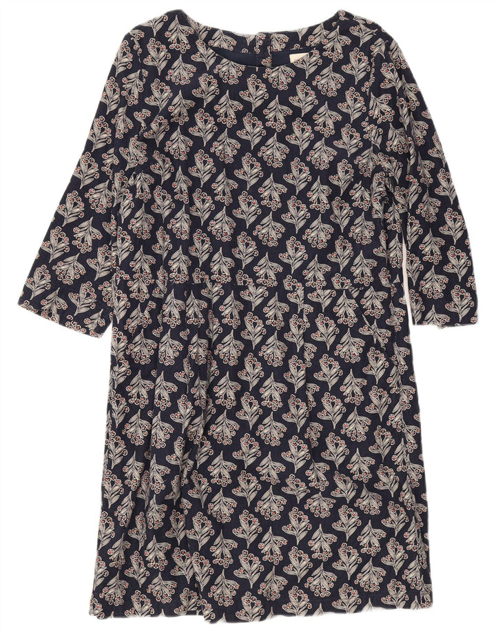 Seasalt Cornwall Vestido recto para mujer Reino Unido 40 Mediano Azul marino Floral