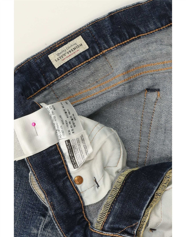 Vaqueros Levi's Hombre Slim W32 L30 Algodón Azul
