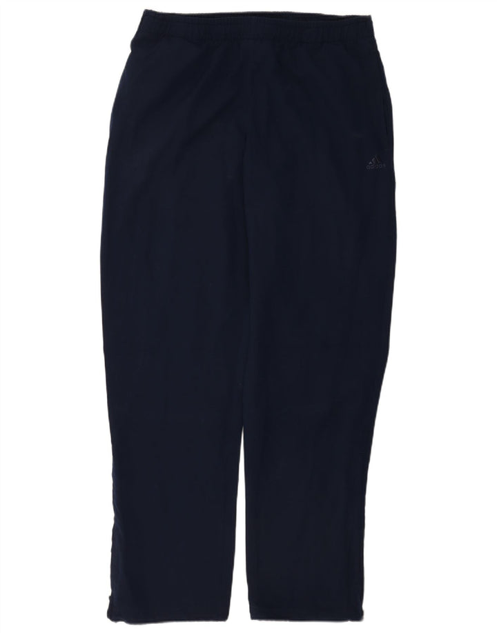 Adidas Hombre Climalite Pantalones De Chándal Medio Azul Marino Poliéster