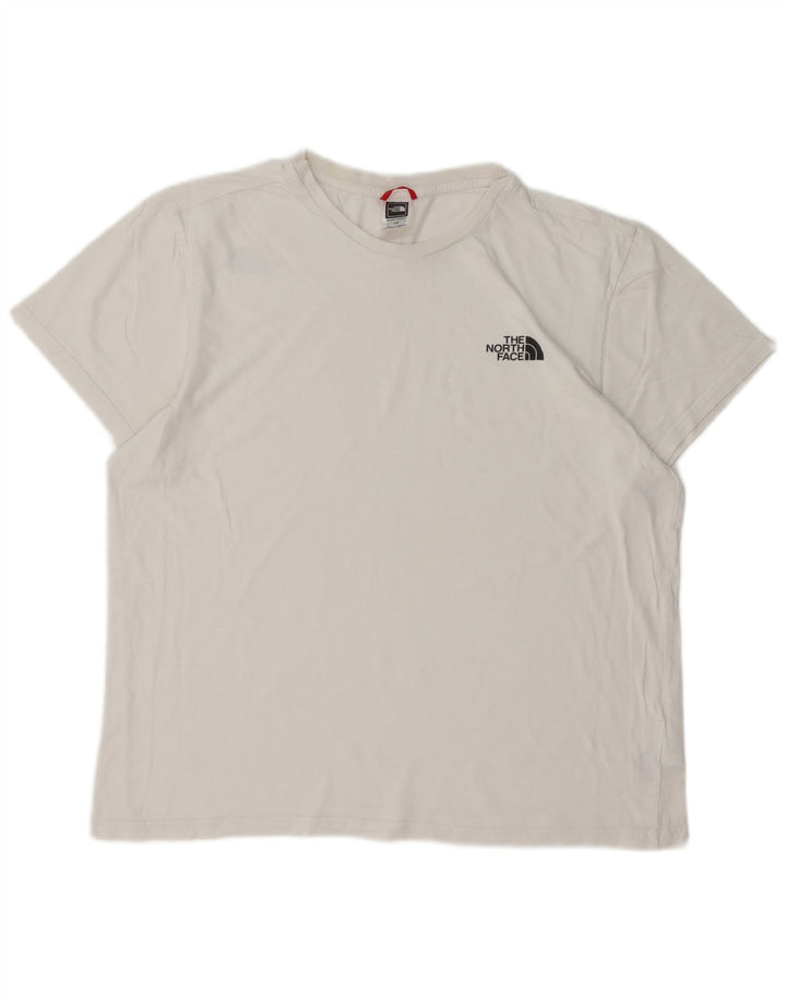 THE NORTH FACE Camiseta Hombre Top Grande Algodón Blanco