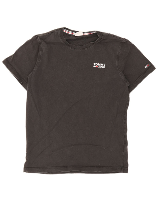 Tommy Hilfiger - Camiseta para hombre, talla pequeña, color negro