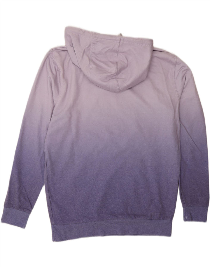 Ellesse Hombre Sudadera Con Capucha Gráfica Jersey Poliéster Tie Dye Morado Medio