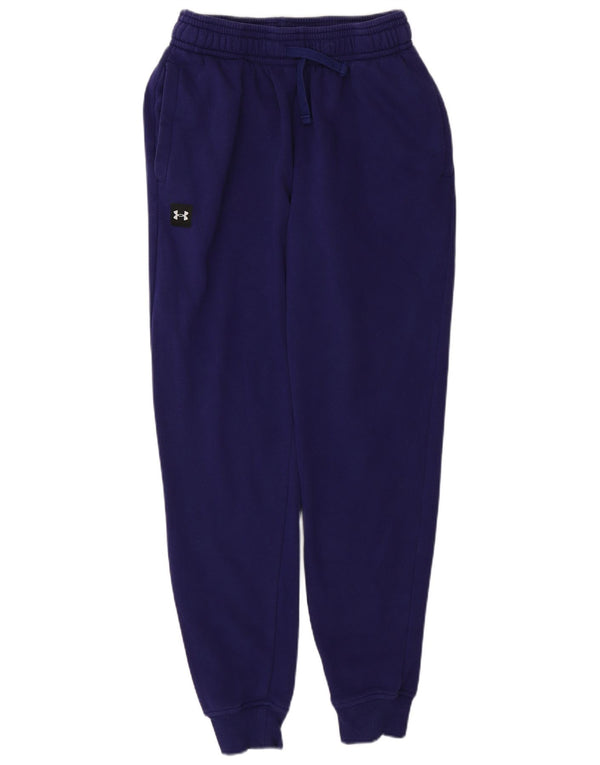 Under Armour Pantalones de chándal para mujer Joggers UK 12 Medium Purple Cotton