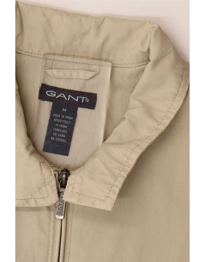 Gant Chaqueta Bomber para Hombre UK 38 Algodón Beige Medio