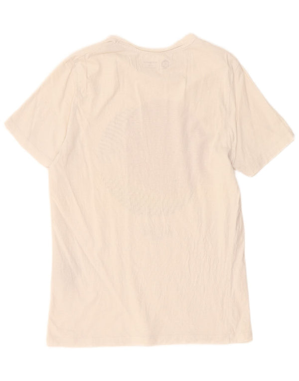 Jack & Jones - Camiseta gráfica para hombre, talla grande, algodón blanco