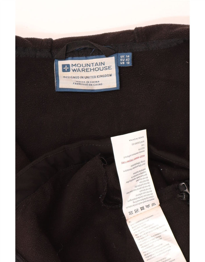 Chaqueta cortavientos con capucha para mujer Mountain Warehouse UK 44 Grande Negro