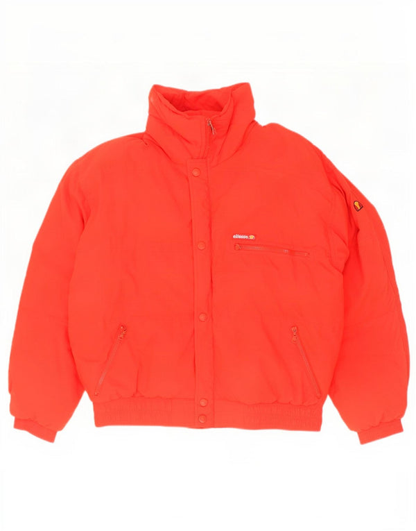 Ellesse Chaqueta de esquí acolchada con capucha para hombre IT 50 Large Red