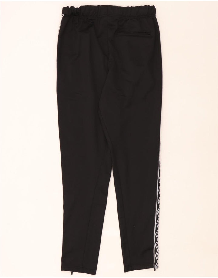 Umbro Hombre Pantalones De Chándal Gráfico Grande Poliéster Negro