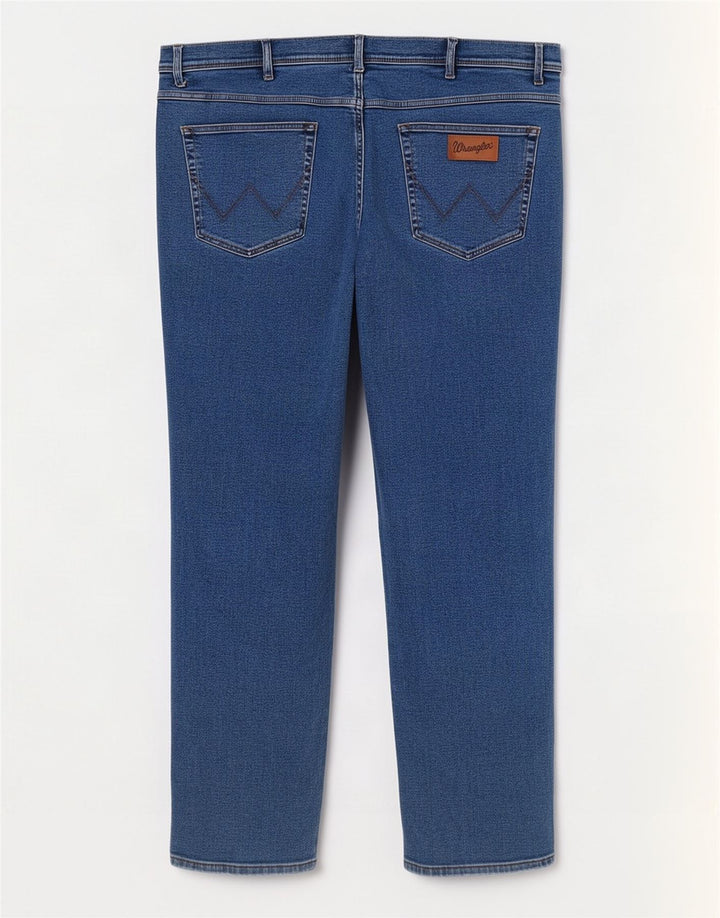 Wrangler Vaqueros Rectos Texas Para Hombre W44 L32 Azul