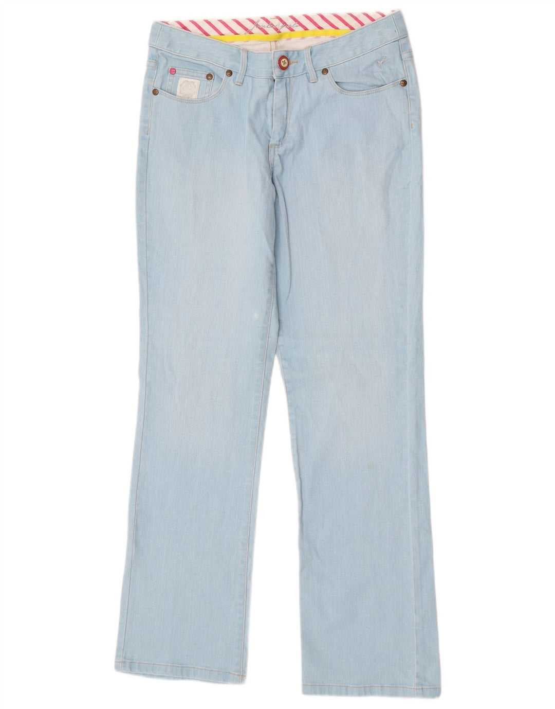 Joules Vaqueros Bootcut para Mujer UK 12 Medium W30 L32 Algodón Azul