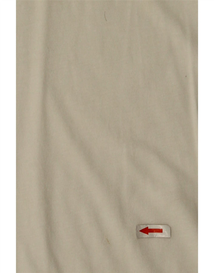 Tommy Hilfiger Camiseta Regular Fit para Hombre Top Medium White Cotton